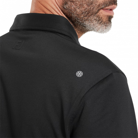 POLO FOOTJOY TS MANGA LARGA BLACK 41722