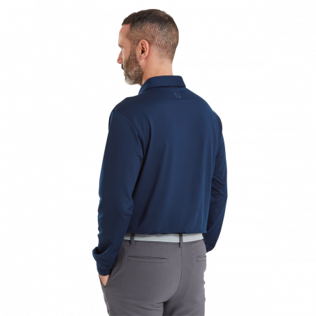 POLO FOOTJOY TS MANGA LARGA NAVY 41721