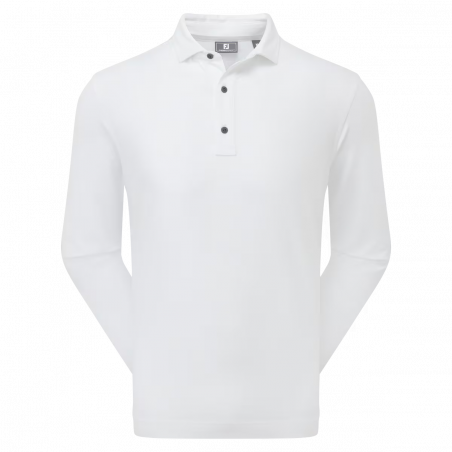 POLO FOOTJOY TS MANGA LARGA WHITE 41720