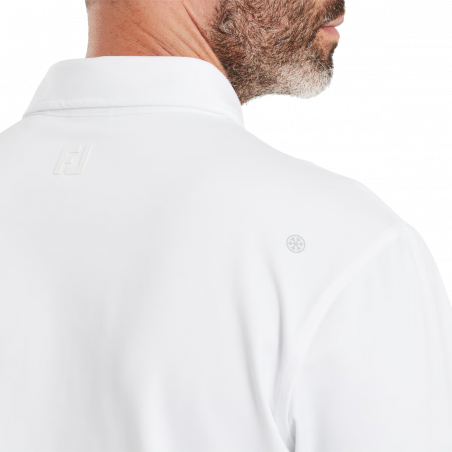 POLO FOOTJOY TS MANGA LARGA WHITE 41720