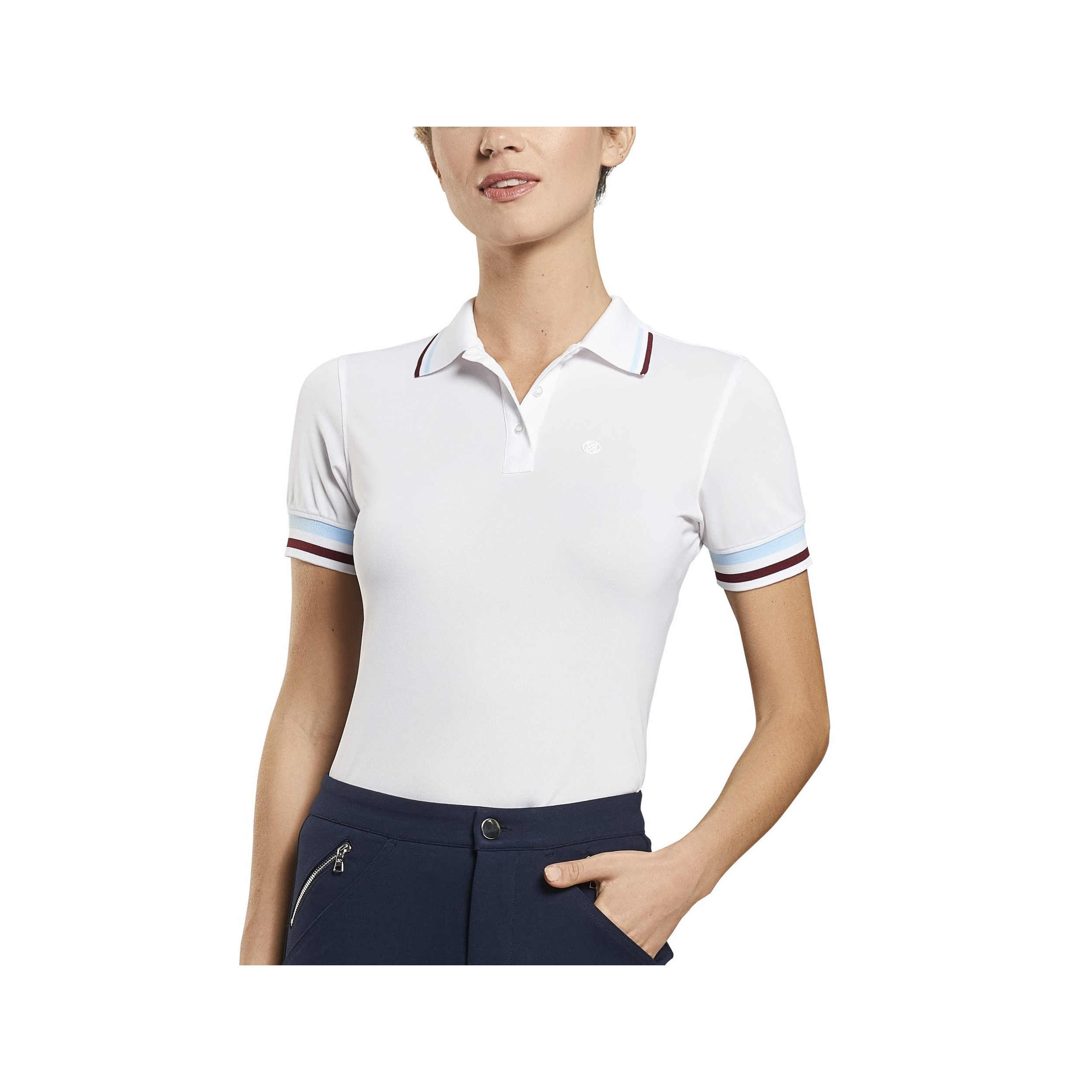 G/FORE TIPPED POLO