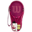 WILSON JUNIOR BURN PINK STARTER SET 25"