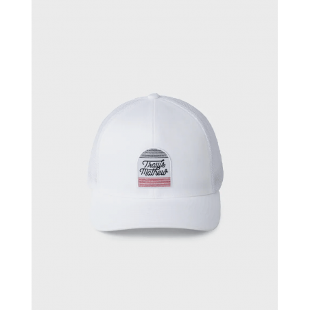 GORRAÇA TRAVIS MATHEW UM BRANQUEADO