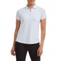 POLO FJ WATERCOLOUR TRIM PIQUE LADY 