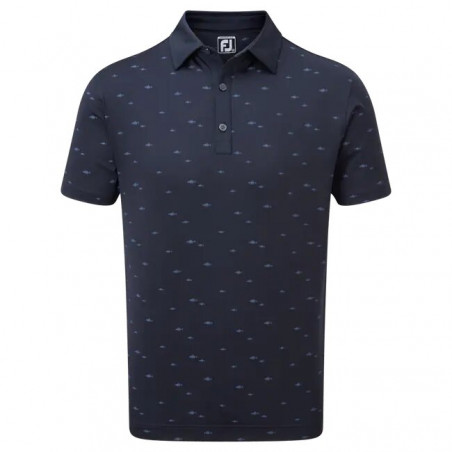 POLO FJ SCHOOL OF FISH PRINT 