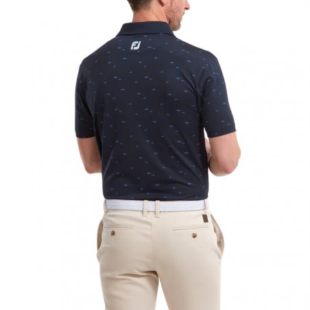 POLO FJ SCHOOL DE FISH PRINT
