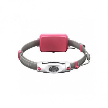 LINTERNA FRONTAL LED LENSER NEO6R ROSA 240 LM