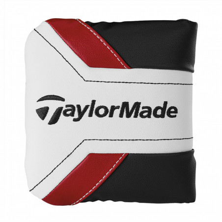 FUNDA PUTTER TAYLORMADE MALLET WHITE/BLACK/RED