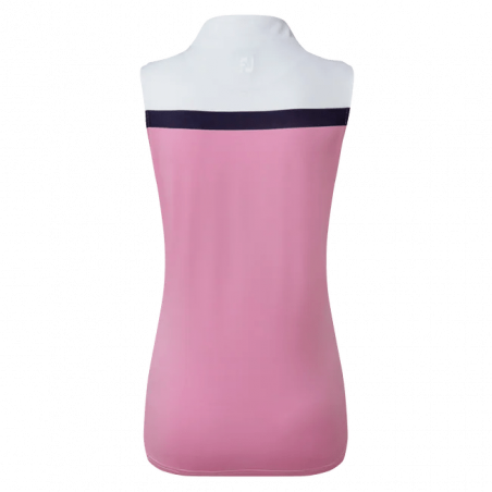 POLO FJ LADY LISLE ENGINEER STRIPE SLEEVELESS