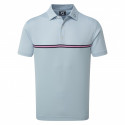 POLO FJ JACQUARD TOP COLOUR BLOCK
