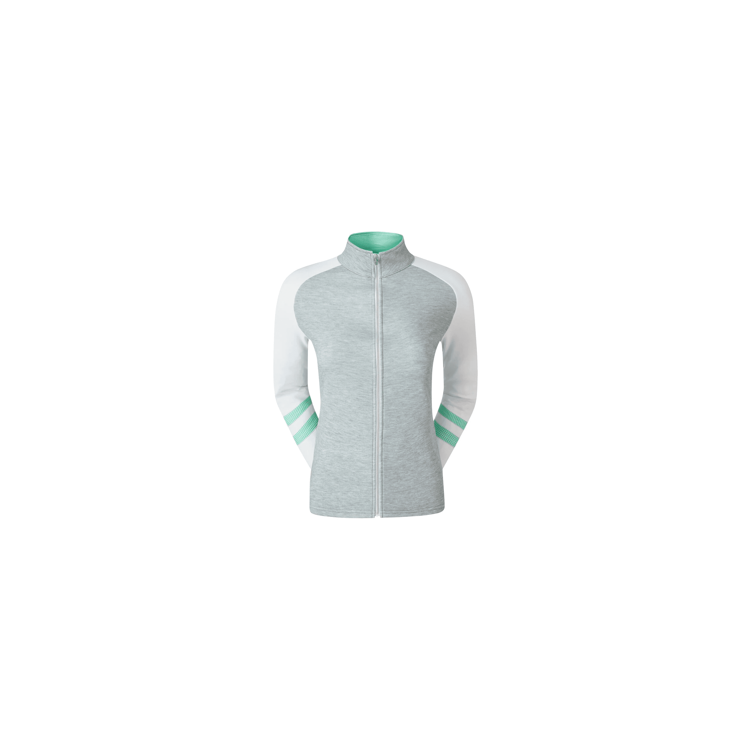 FOOTJOY WOMEN'S FULL-ZIP RAGLAN COLOUR BLOCK