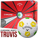 BOLAS DE GOLF CALLAWAY CHROME SOFT TRUVIS FLASH
