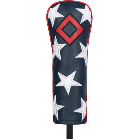 FUNDA MADEIRA TITLEIST ESTRELAS / STRIPES LTHR