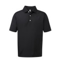POLO FOOTJOY STRETCH SOLID TRADITIONAL FIT NEGRO