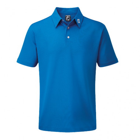 POLO FOOTJOY STRETCH SOLID ATHLETIC FIT AZUL