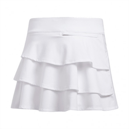 FALDA ADIDAS RUFFLED SKORT GIRLS BLANCO