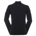 JERSEY FJ WOOL BLEND 1/2 ZIP
