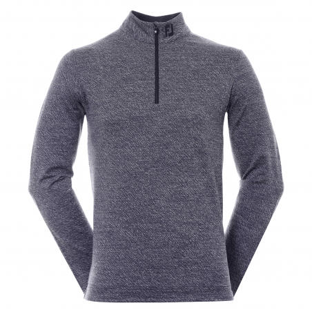 JERSEY FOOTJOY JACQUARD TEXTURE CHILL-OUT NAVY
