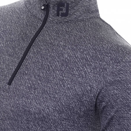 JERSEY FOOTJOY JACQUARD TEXTURE CHILL-OUT NAVY
