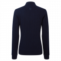 JERSEY FOOTJOY FULL-ZIP LINEED NAVY LADY