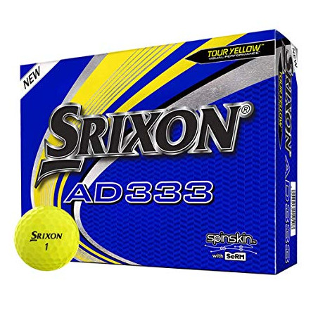 BOLAS DE GOLF SRIXON AD333 AMARILLA