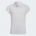 POLO ADIDAS PERFORMANCE GIRLS BLANCO