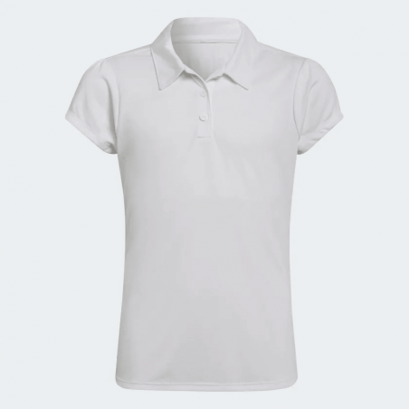 POLO ADIDAS PERFORMANCE GIRLS BLANCO