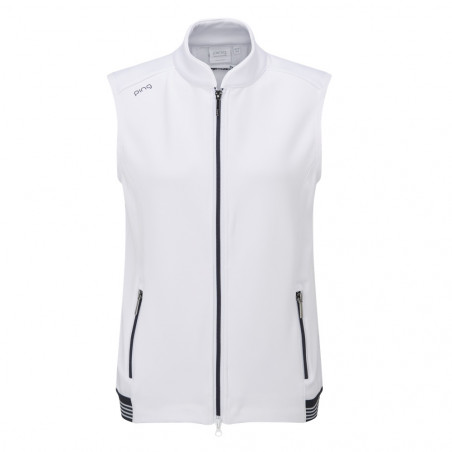 CHALECO PING DOT WHITE/NAVY