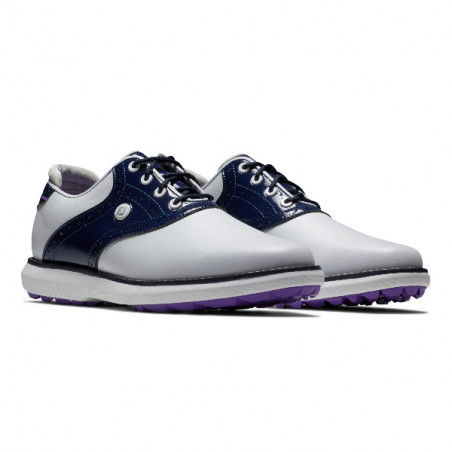 ZAPATOS DE GOLF FOOTJOY TRADITIONS LADY WHT/NVY