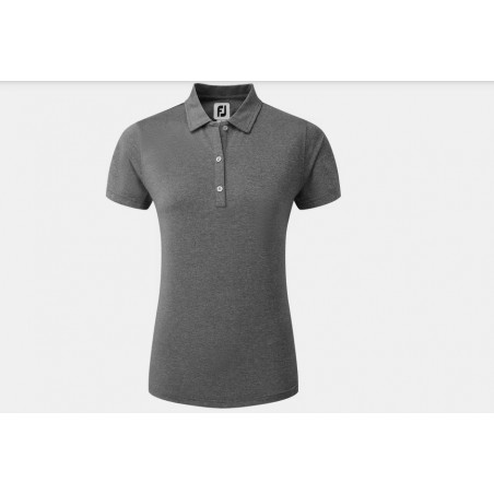 POLO FOOTJOY HTHR SELF-COLLAR LADY GREY