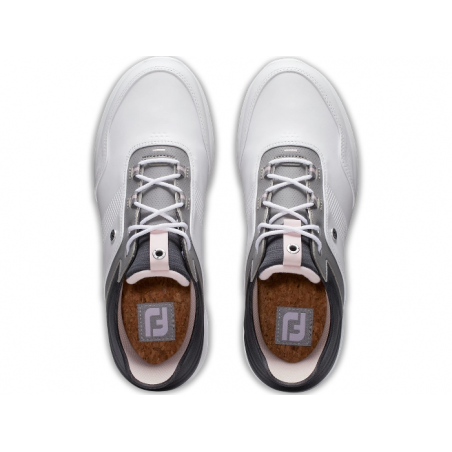 ZAPATOS DE GOLF FOOTJOY STRATOS LADY WHITE/BLACK