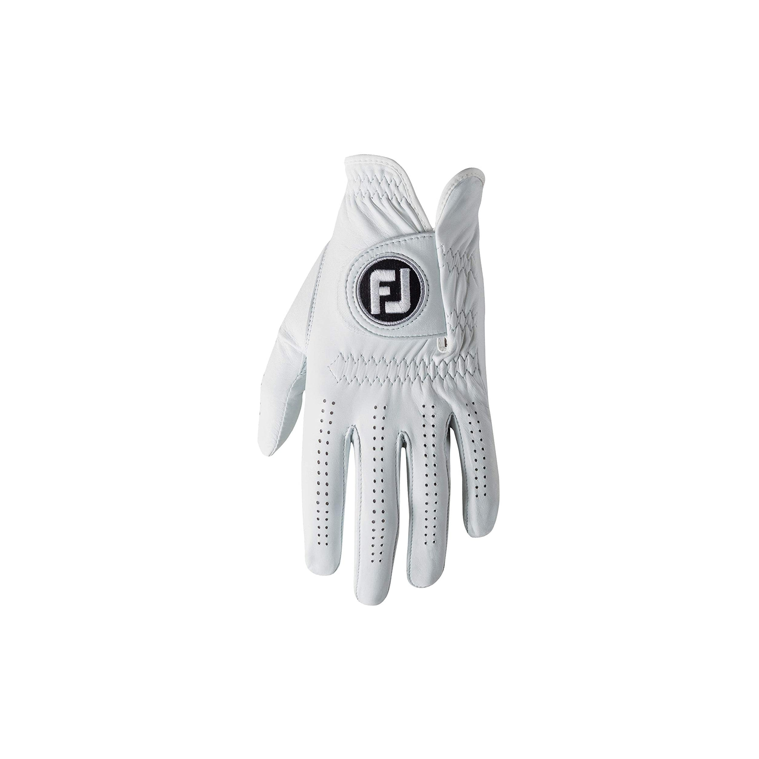 WHITE RIGHT-HANDED FOOTJOY PURE TOUCH GLOVE