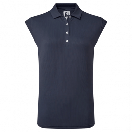 POLO FOOTJOY CAP SLEEVE RIB KNIT LADY '22