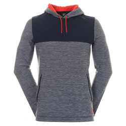 POLO FOOTJOY THERMAL SPACEDYE NAVY/RED