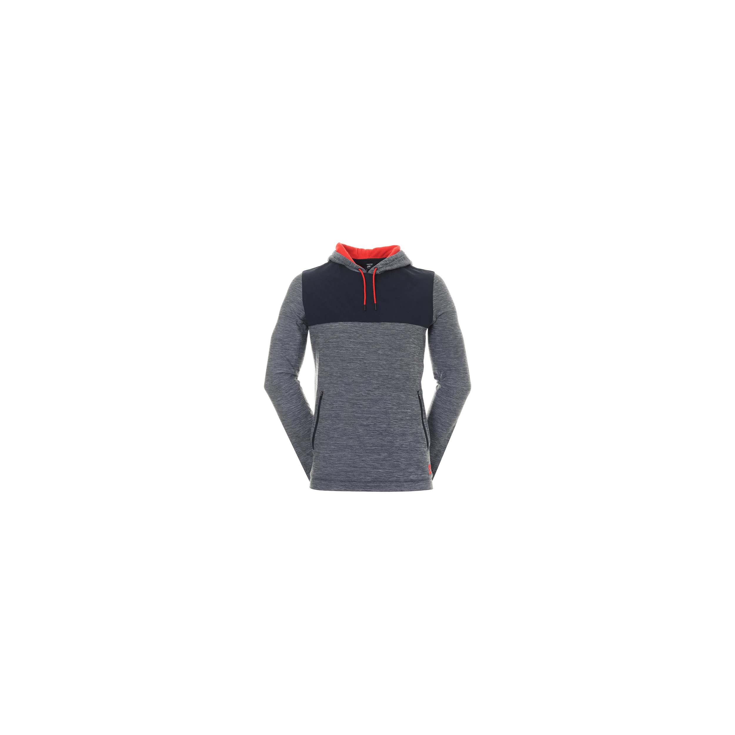 POLO FOOTJOY THERMAL SPACEDYE NAVY/RED