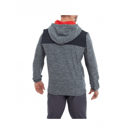 SUDADERA FJ THERMAL SPACEDYE CHARCOAL/BLK/ORNG