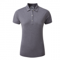 POLO FJ HEATHER SELF-COLLAR LISLE LADY NAVY