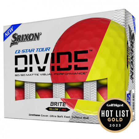 BOLAS DE GOLF SRIXON Q-STAR TOUR DIVIDE