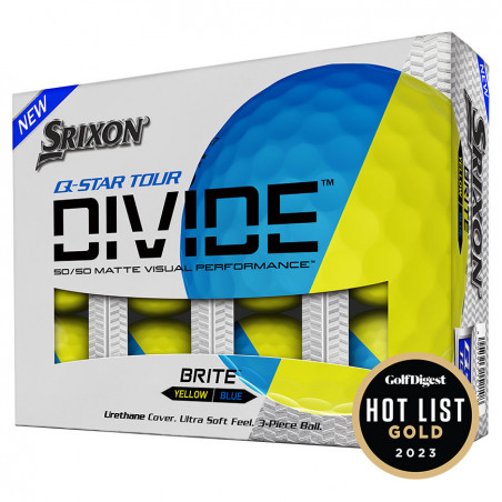 BOLAS DE GOLF SRIXON Q-STAR TOUR DIVIDE