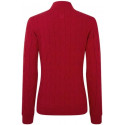 JERSEY FOOTJOY FULL-ZIP LINED LADY RED