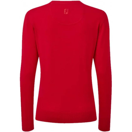 JERSEY FOOTJOY WOOL BLEND V-NECK LADY