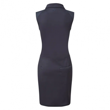 VESTIDO FOOTJOY CAP SLEEVE PIQUE WITH LASER