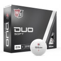GOLF BALLS WILSON DUO SOFT+ WHITE