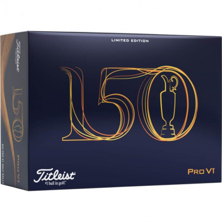 GOLF BOLAS TITLEIST PRO V1 “150TH THE OPEN”