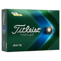 GOLF BALLS TITLEIST AVX YELLOW