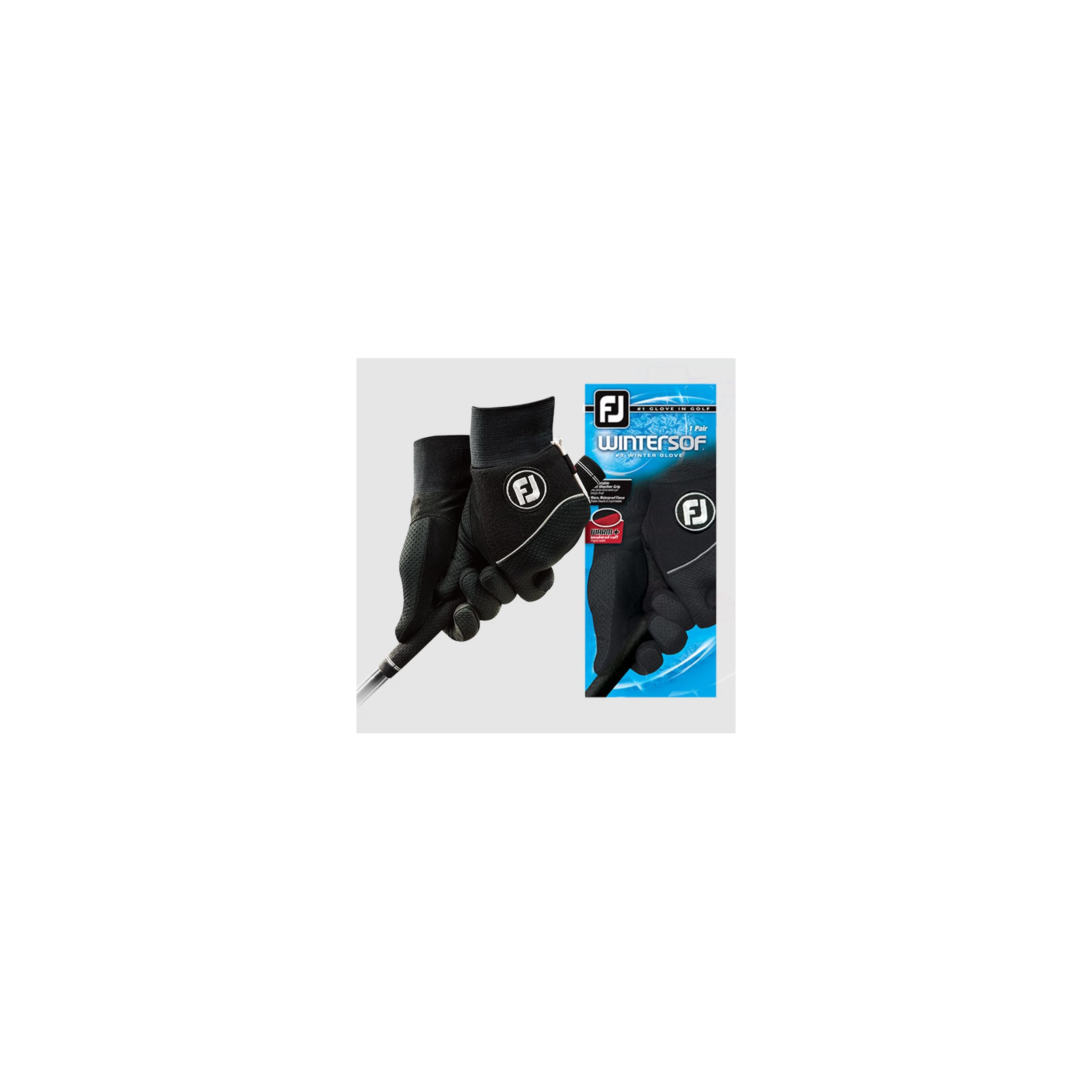 GUANTE FOOTJOY WINTERSOF LADY (PAR) NEGRO