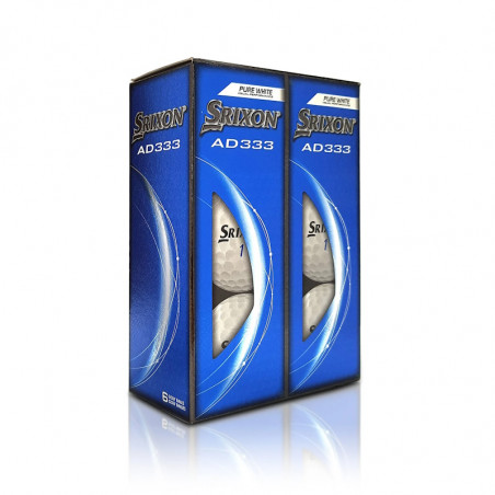 BOLAS DE GOLF SRIXON AD333 BLANCA (PACK 6)
