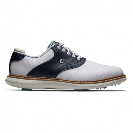 GOLF ZAPATOS FOOTJOY TRADIÇÕES BRANQUEADO/NAVY