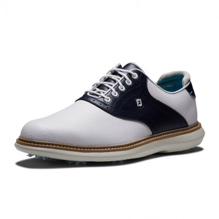 GOLF ZAPATOS FOOTJOY TRADIÇÕES BRANQUEADO/NAVY