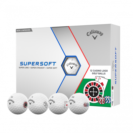BOLAS DE GOLF CALLAWAY SUPERSOFT CASINO